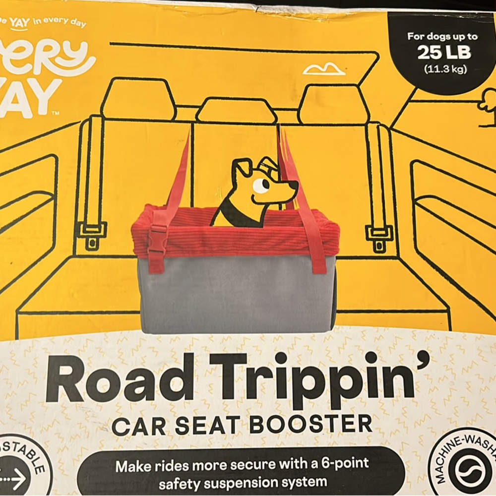 Small dog car seat.